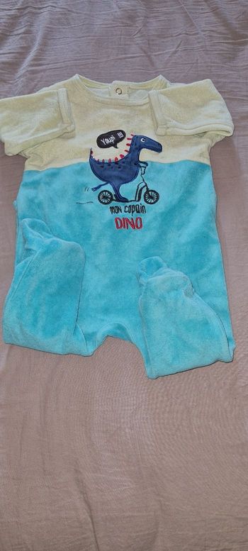 Pyjama velours 6 mois