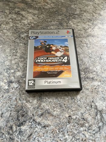 Tony hawk’s pro skater 4 ps2
