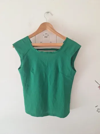 Blouse verte