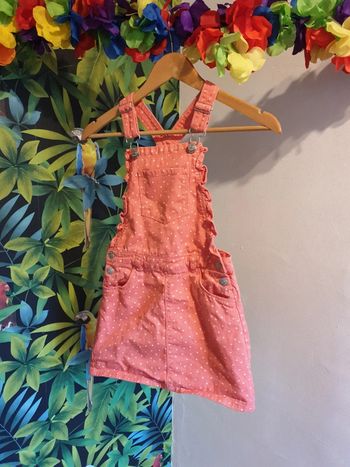 Robe salopette jean