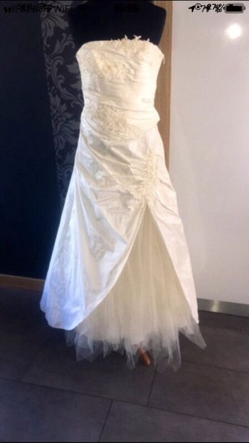 Bustier et jupe mariée