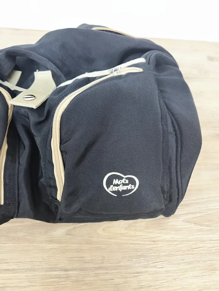 Sac fourre tout mots d'enfants, très bon état, 38x25cm - photo numéro 4