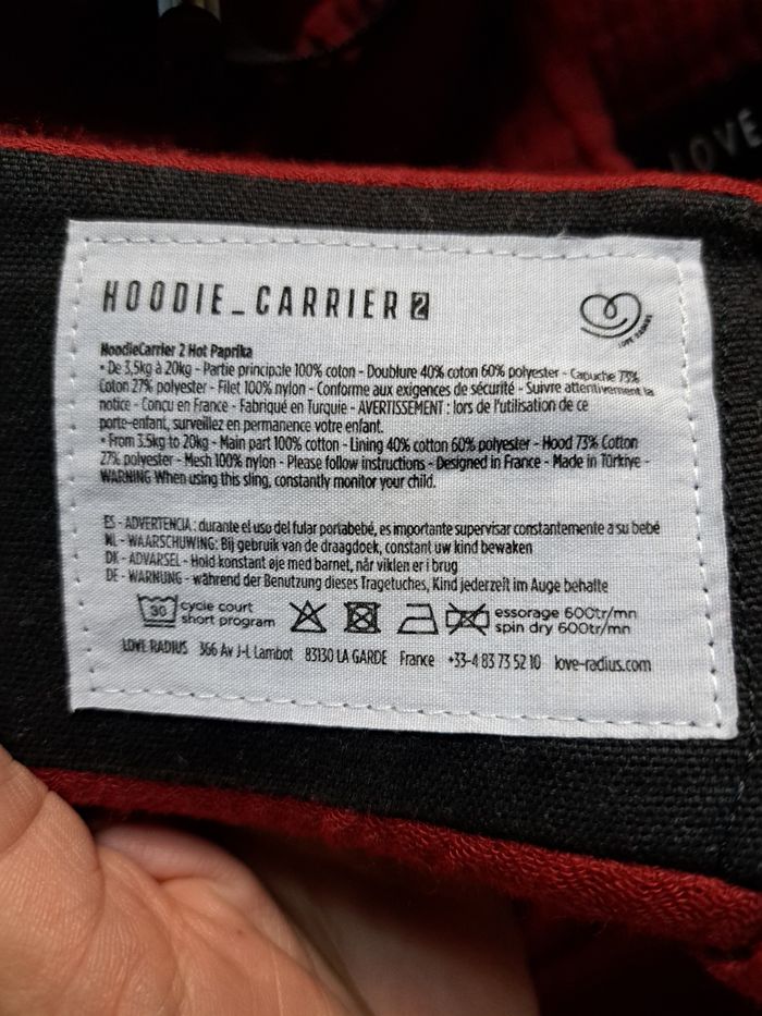 Hoodie carrier 2 - photo numéro 5