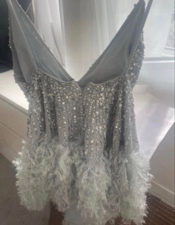 Robe plume asos - photo numéro 3