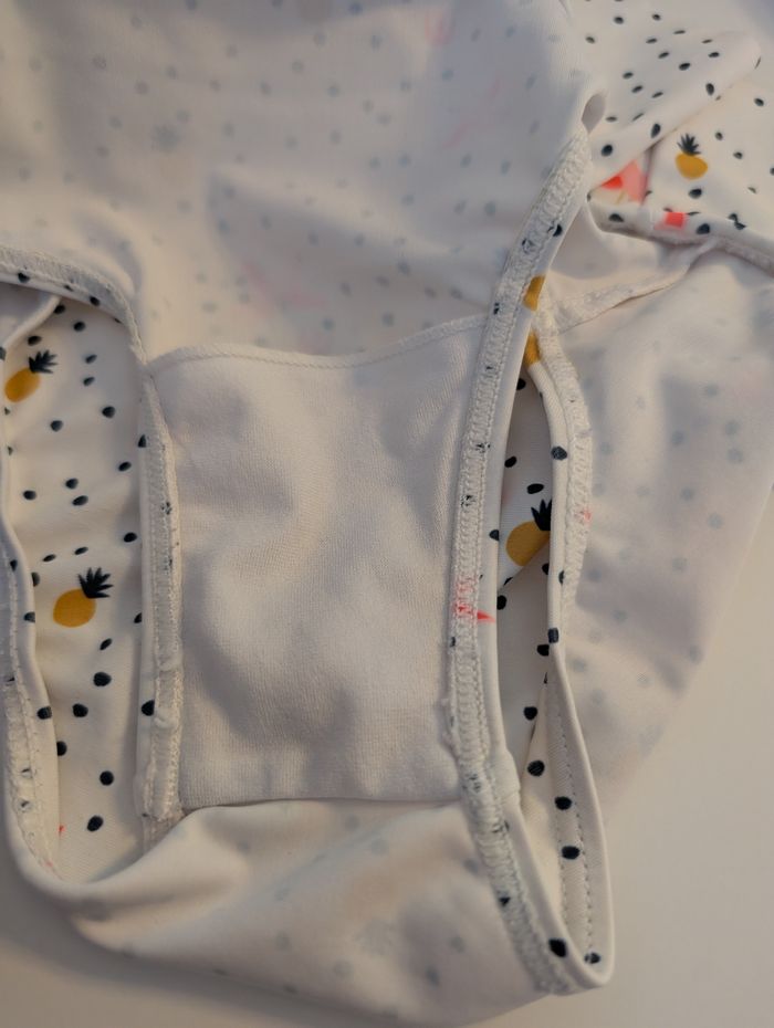 Maillot de bain 2p blanc à pois - 36M - Kiabi - photo numéro 5