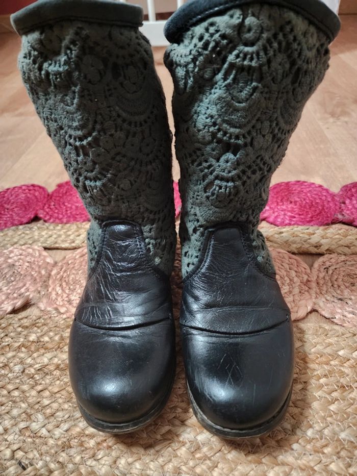 Bottines Bunker dentelle - photo numéro 3
