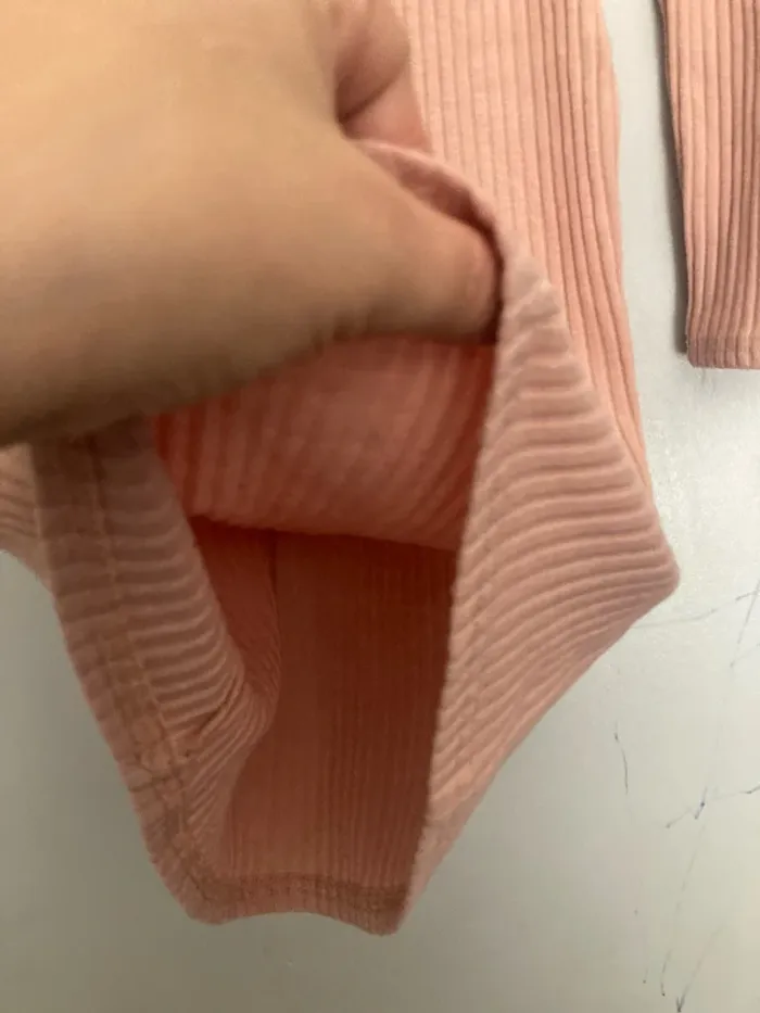 Robe midi manches longues col haut New Look – taille 40 - photo numéro 7