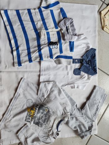 Lot hauts garçon 6 mois