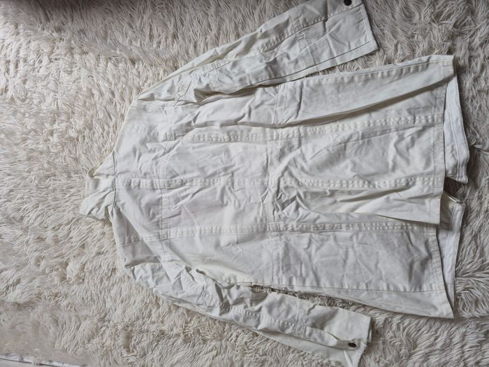 Veste Trench IKKS blanche - Taille XS - Neuve - photo numéro 8