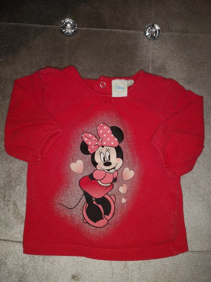 Tee-shirt manches longues Minnie