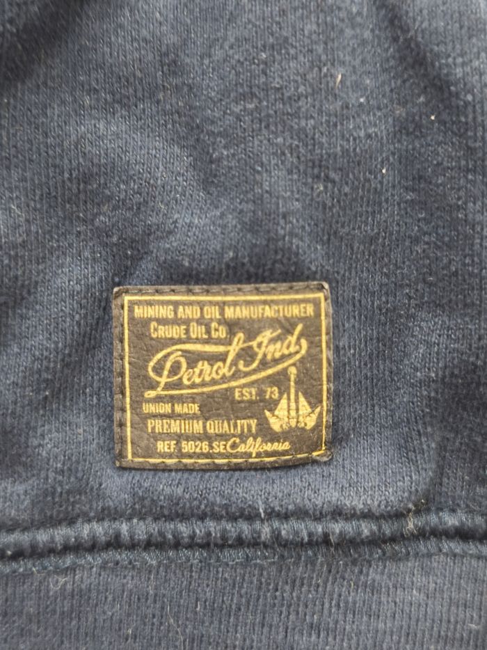 Hoodies Marine taille L pétrol industries - photo numéro 6