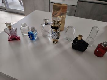 Lot collection bouteilles vides