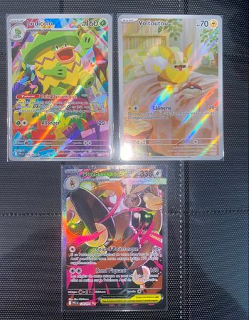 Lot Carte Pokémon Alt AR Flammes Fantasmagoriques FR