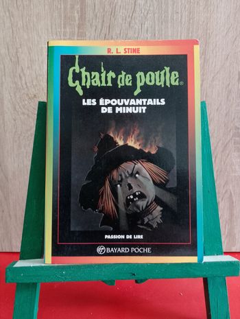 Chair de poule Tome 9 : les épouvantails de minuit