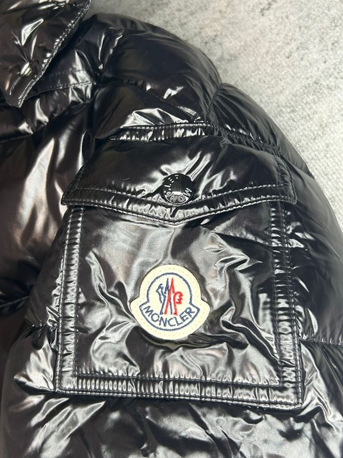 Doudoune Moncler Maya Noire Brillante - photo numéro 3