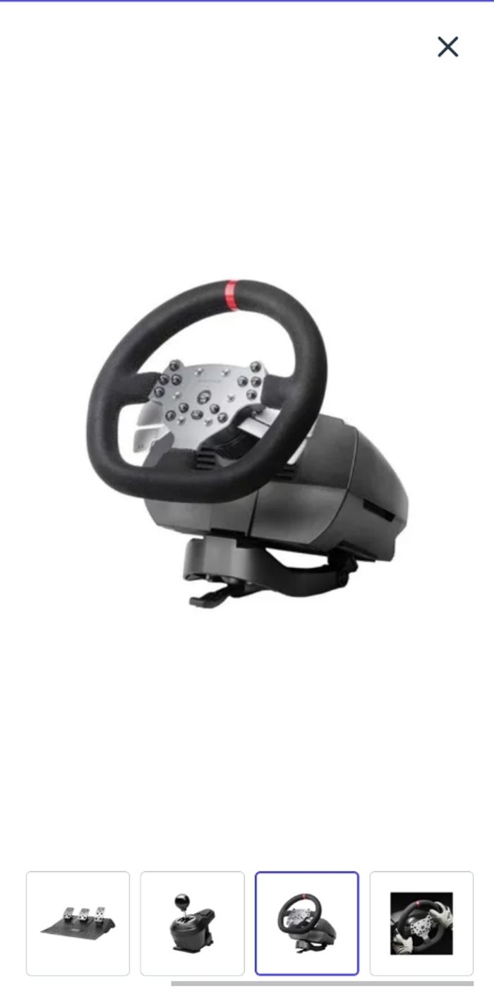 Volant de course - photo numéro 1