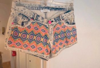 Short vintage en Jean