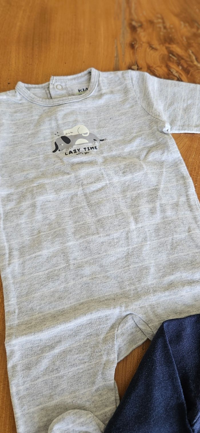 Lot de pyjamas fins bébé garçon - photo numéro 3