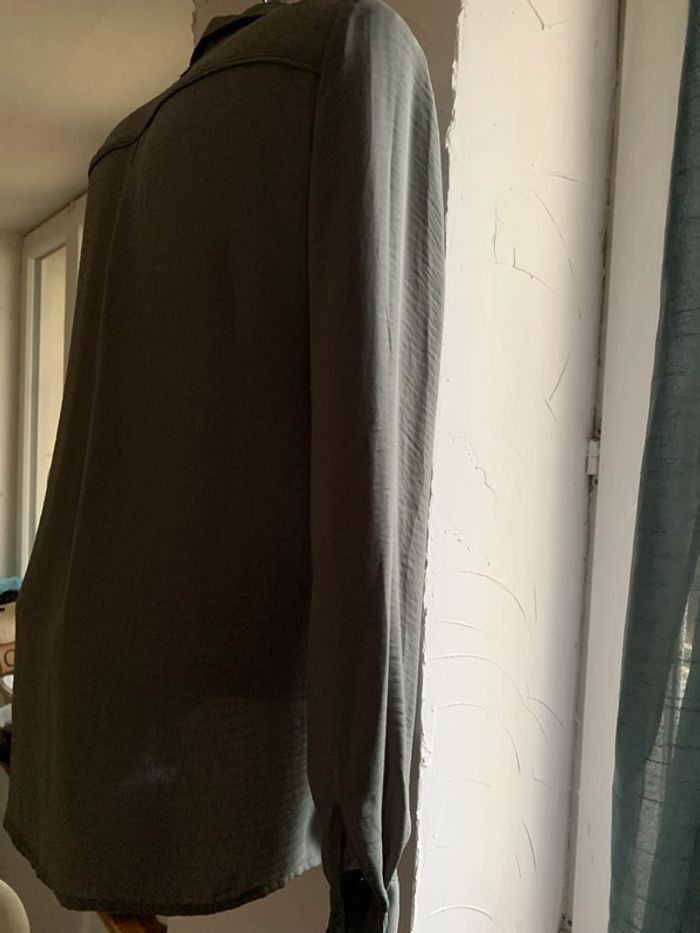 Blouse Bonobo kaki taille 38 manches longues - photo numéro 10