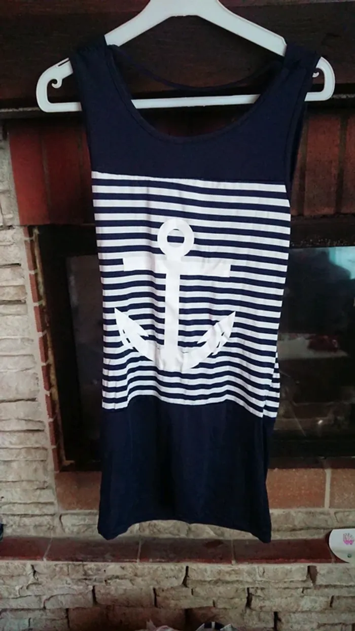 Robe été légère marin - photo numéro 3