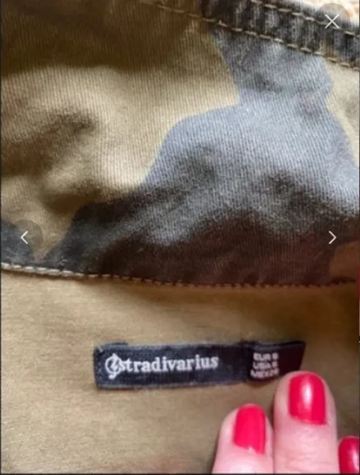 veste militaire femme stradivarius - photo numéro 3