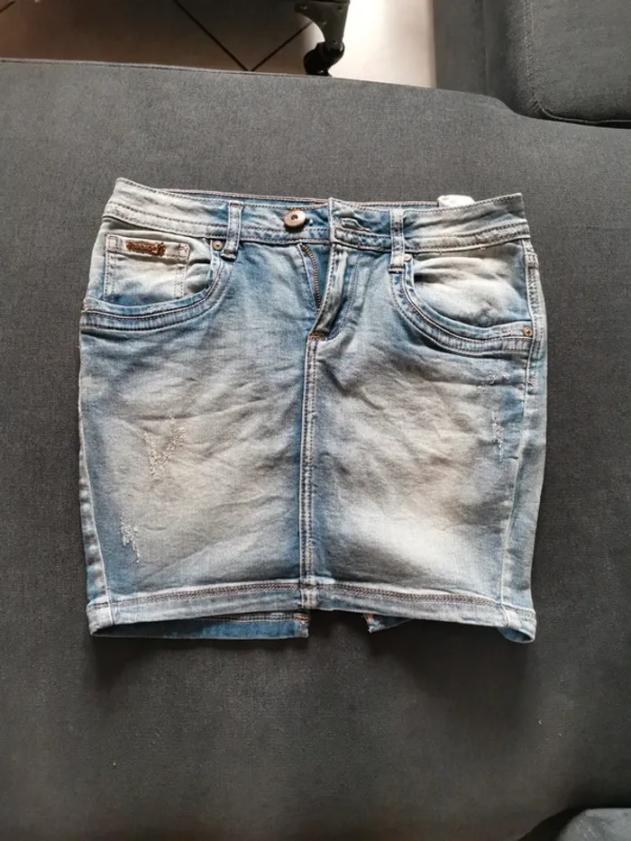Mini-jupe en jean