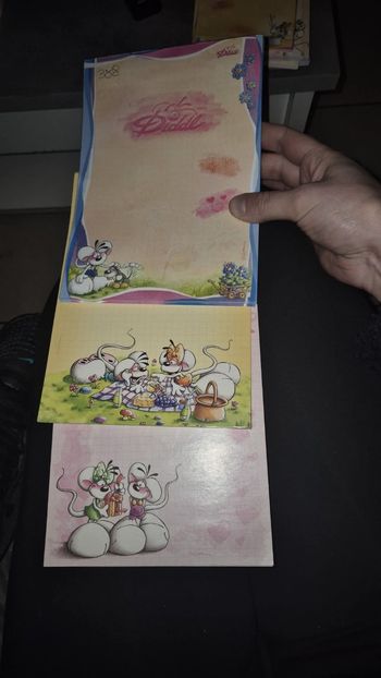 Lot 10 feuilles diddl