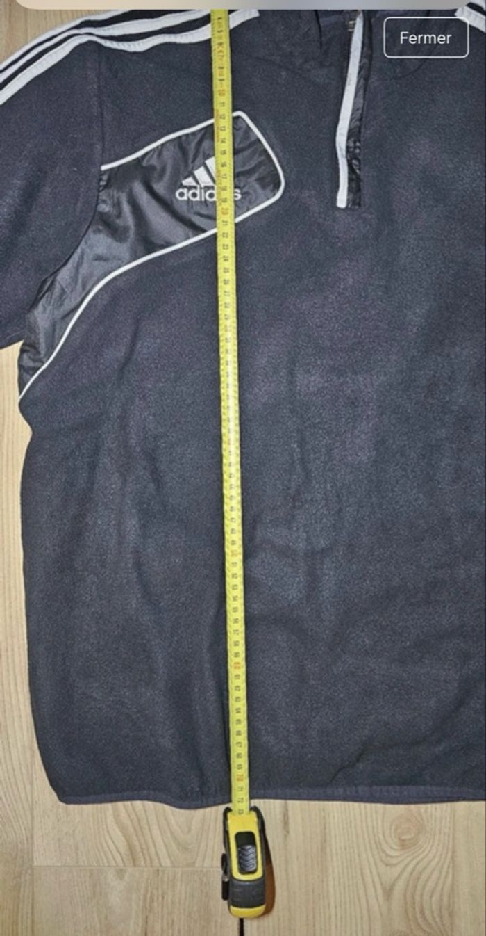 Veste adidas polaire bi matière  XL - photo numéro 2