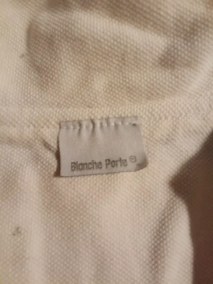 Polo manches longues Blanche Porte 42/44 - photo numéro 2