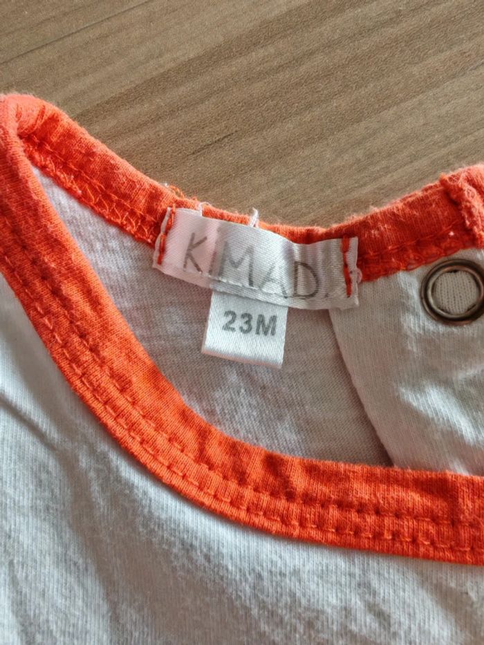 T shirt sans manches 23 mois Kimadi - photo numéro 3