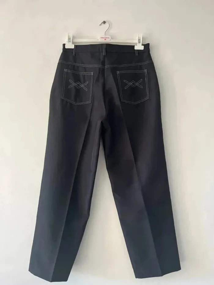 Pantalon noir - Taille 46 - photo numéro 5