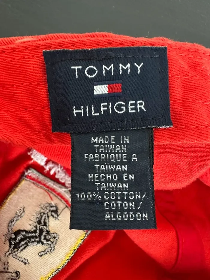 Casquette Ferrari X Tommy Hilfiger - photo numéro 3