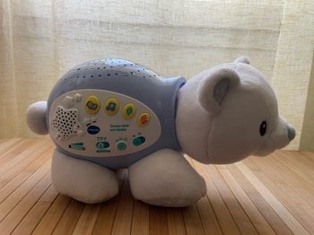 Veilleuse ourson lumineuse et musicale