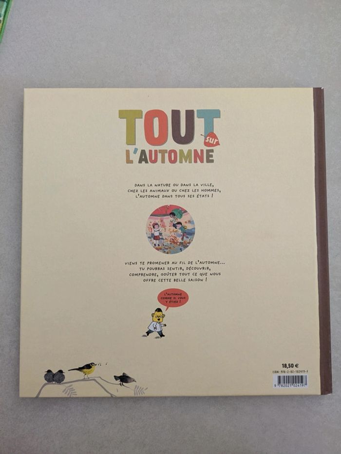 Livre Tout sur l'Automne - photo numéro 2