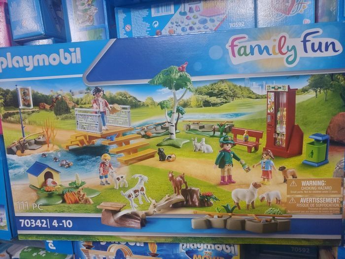 Playmobil 70342 - Jardin animalier.