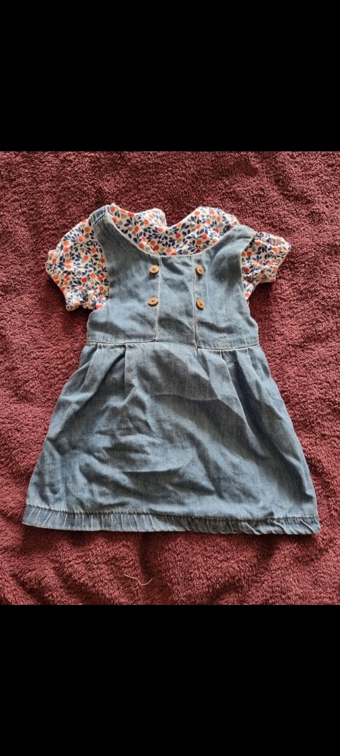Ensemble bebe fille robe et blouse neuf