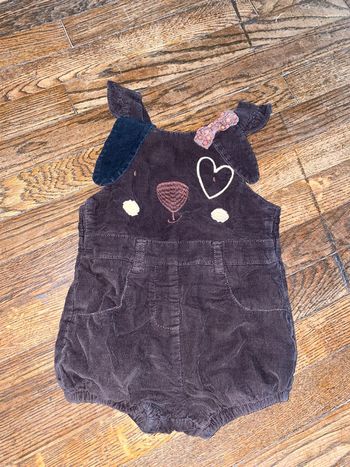Barboteuse velour du pareil au même  18 mois