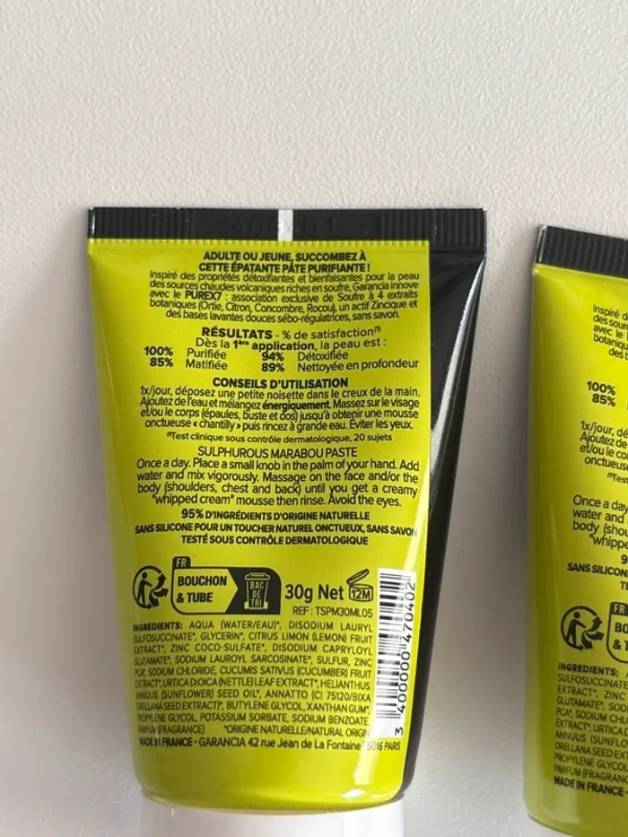 Garancia – Sulfureuse Pâte du Marabout (2x30 ml) - photo numéro 3