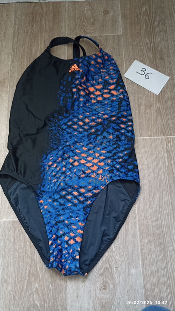 Maillot bain Adidas 10/16 bleu