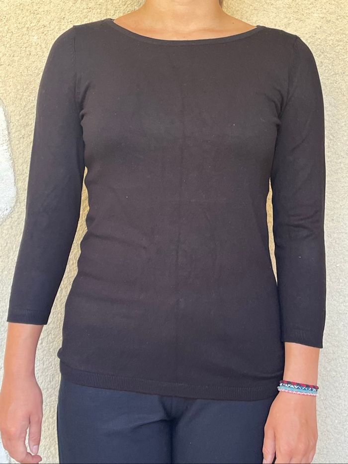 Pull noir Etam ( Taille L) - photo numéro 2