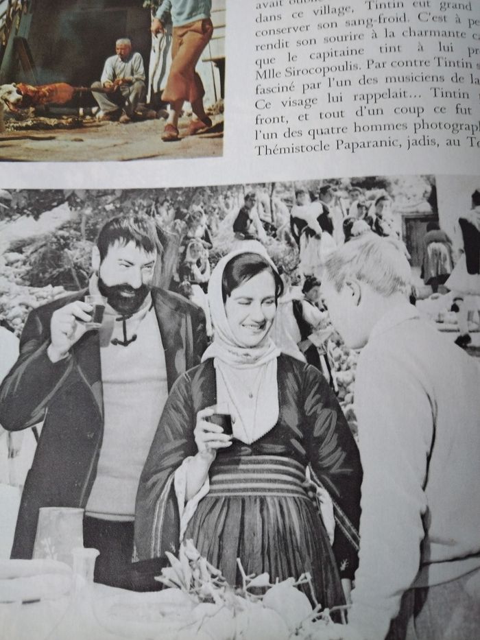 BD ancienne Un album-film "Les aventures de Tintin au cinéma" - photo numéro 3