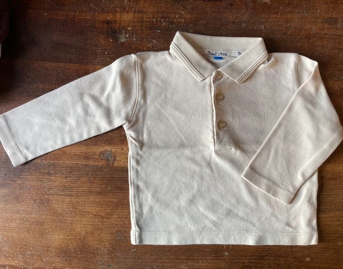 Polo beige 18 mois Bout’Chou