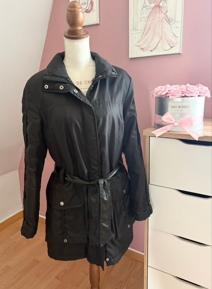 Manteau long noir