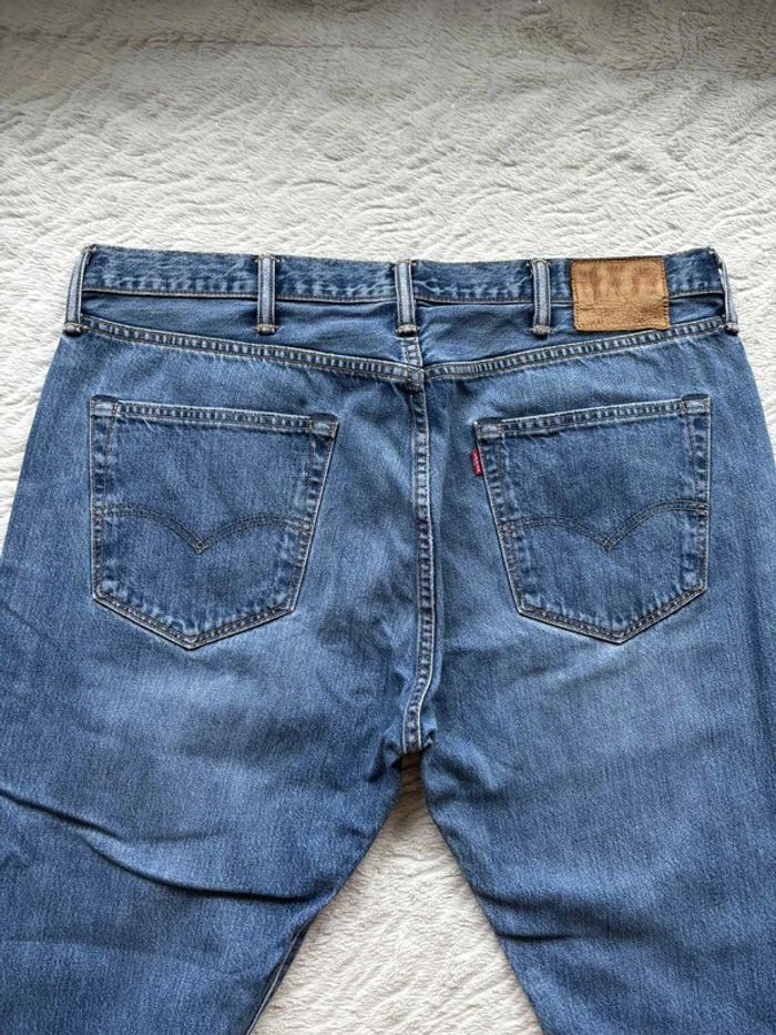 Jean Levi’s 501 bleu homme coupe relaxed droite ample taille W38 48 XL - photo numéro 14