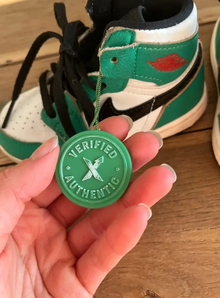 Jordan 1 Rétro High Lucky vertes - photo numéro 6
