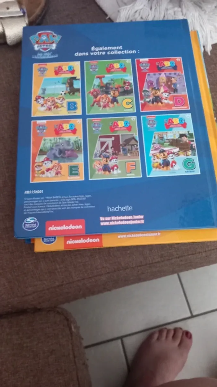 Livre pat patrouille L'abc lettre a - photo numéro 2