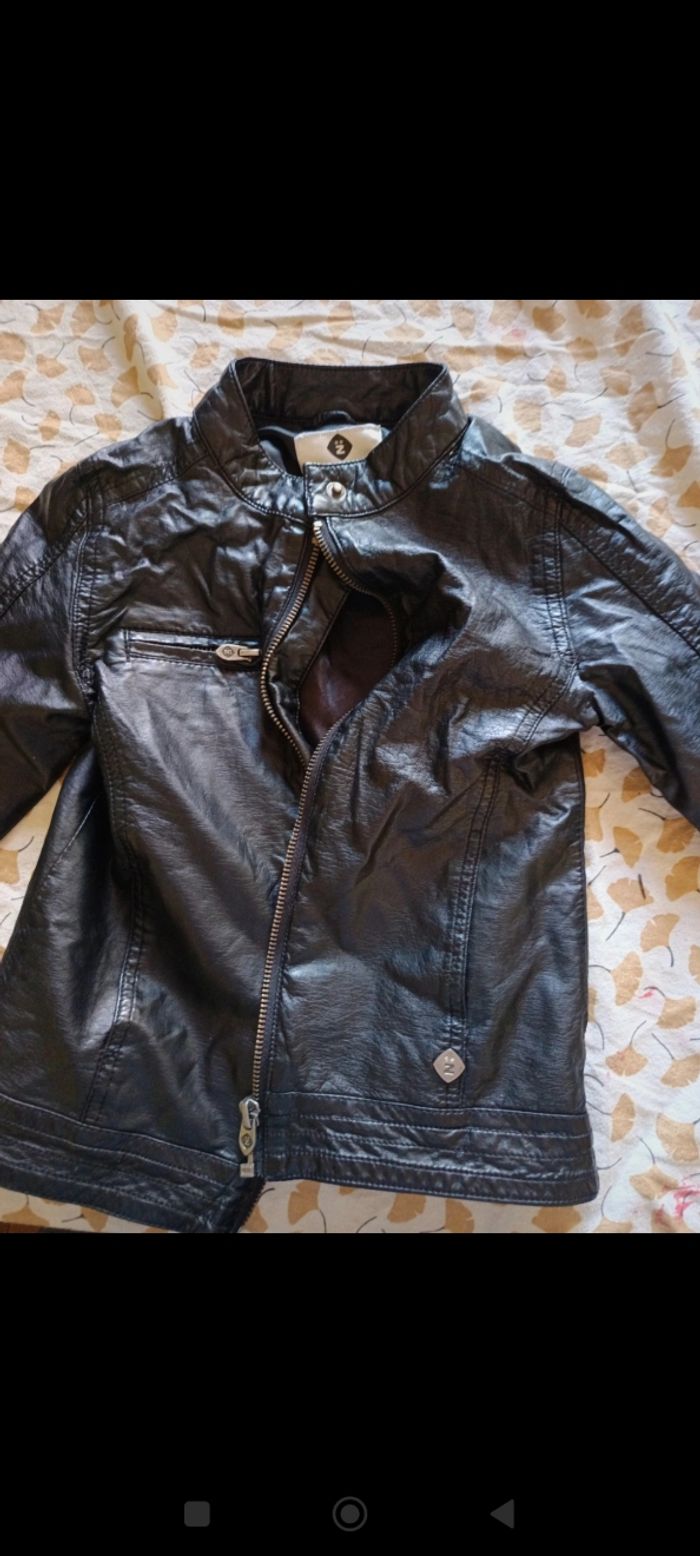 Veste simili cuir z 8 ans