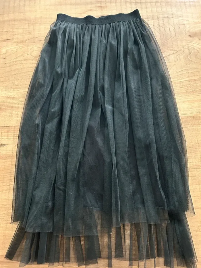 Jupe tutu en tulle noire