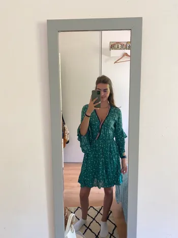 Robe verte à fleurs - Billabong