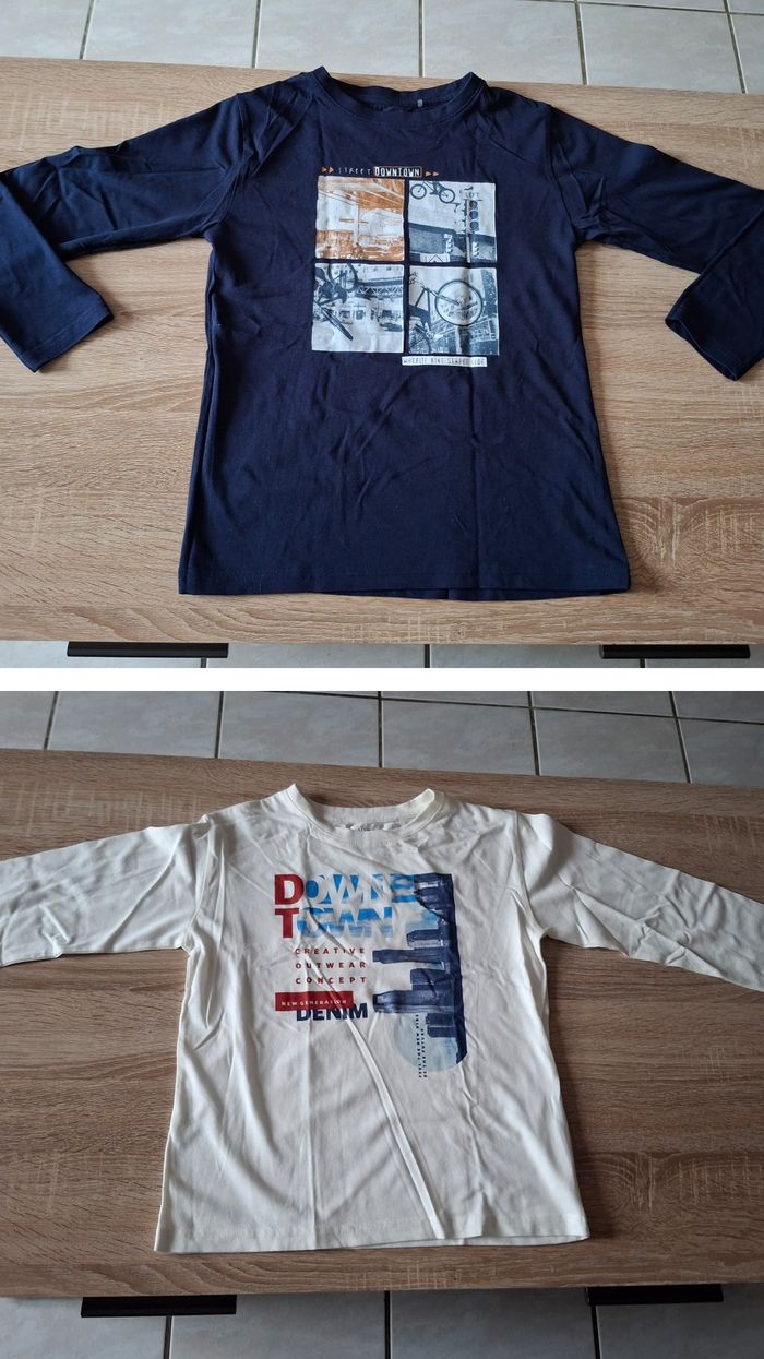 Lot 2 Tee-shirt manches longues